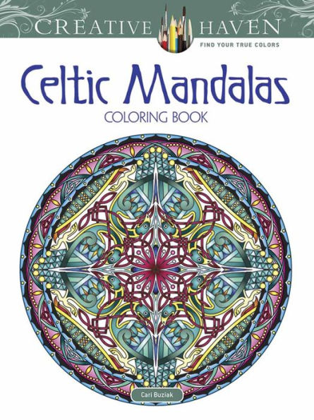 Creative Haven Celtic Mandalas Coloring Book