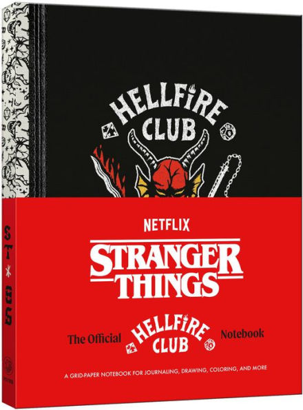 Stranger Things: The Official Hellfire Club Notebook: A Grid-Paper Notebook for Journaling, Drawing, Coloring, and More