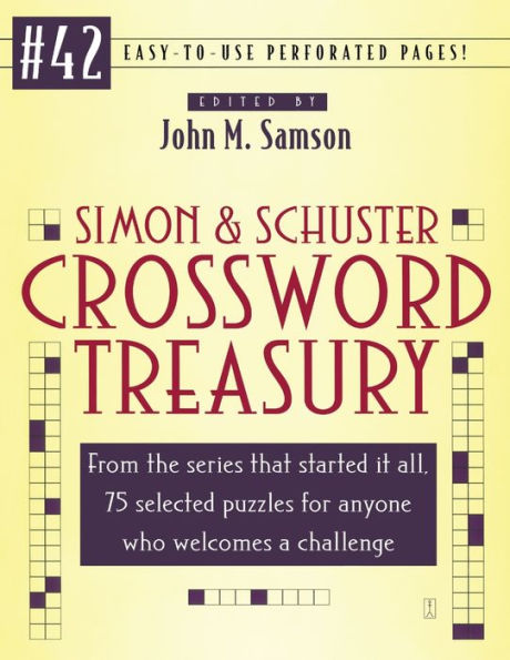 Simon and Schuster Crossword Treasury # 42
