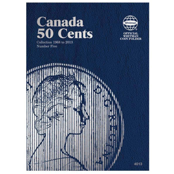 Canadian 50 Cent Folder #5, Queen Elizabeth II 1968-2014