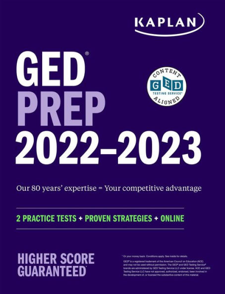GED Test Prep 2022-2023: 2 Practice Tests + Proven Strategies + Online