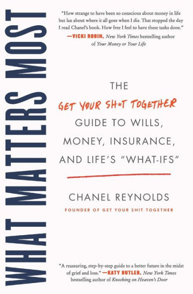 What Matters Most: The Get Your Shit Together Guide to Wills, Money, Insurance, and Life's "What-ifs"