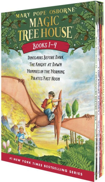 Magic Tree House Books 1-4 Boxed Set