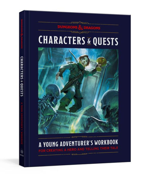 Characters & Quests (Dungeons & Dragons): A Young Adventurer's Workbook for Creating a Hero and Telling Their Tale