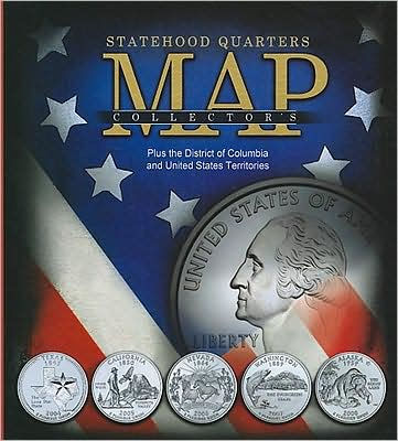 Whitman Statehood Quarter Collectors Map