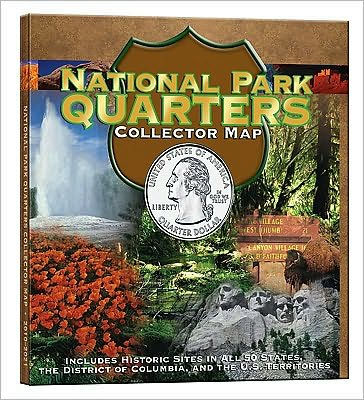 National Park Quarters Foam Map