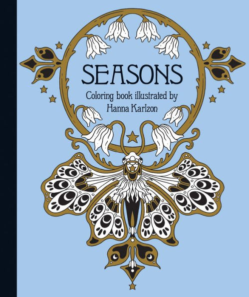 Seasons Coloring Book: Published in Sweden as "Tidevarv"