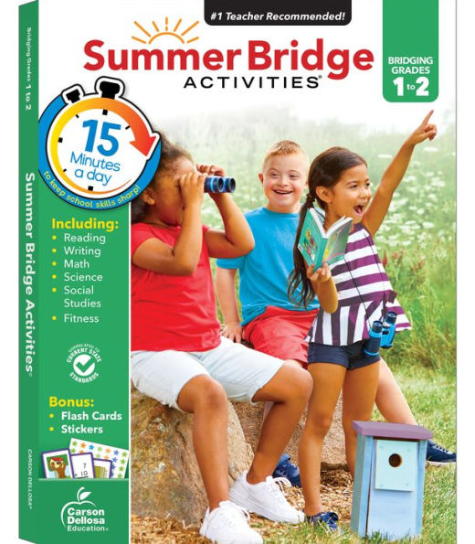 Summer Bridge Activities, Grades 1 - 2: Bridging Grades First to Second