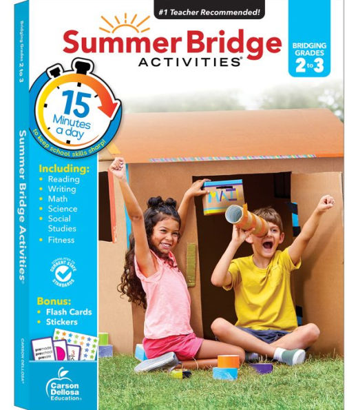 Summer Bridge Activities, Grades 2 - 3: Bridging Grades Second to Third