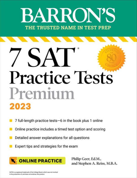 7 SAT Practice Tests 2023 + Online Practice