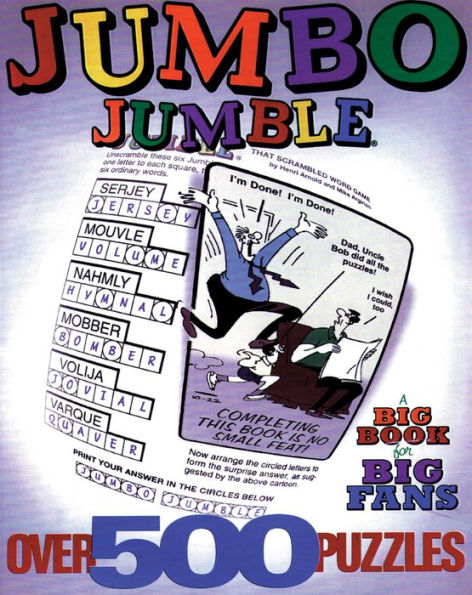 Jumbo Jumble®: A Big Book for Big Fans