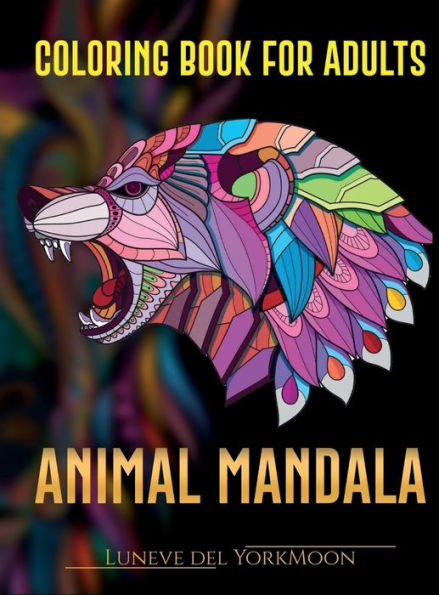 Animal Mandala Coloring Book for Adults