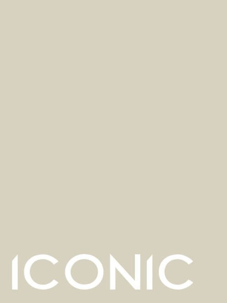 Iconic: Minimalist Decor Book For Coffee Tables, Shelves, Interior Design, Luxury Decoration, Home Style, Stackable: