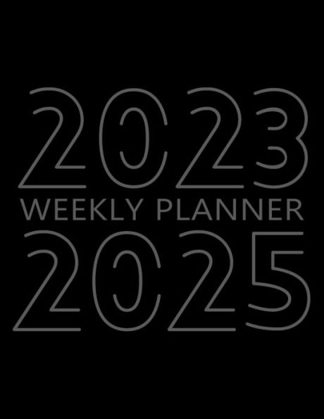 2023 2025 Weekly planner: 36 Month Calendar, 3 Year Weekly Organizer Book for Activities and Appointments with To-Do List