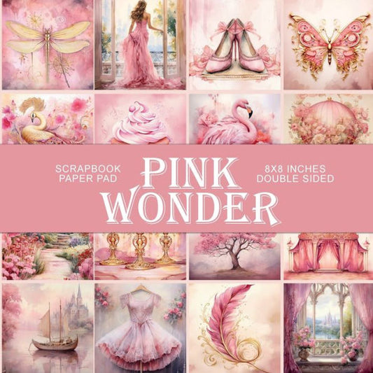 Pink Wonder Magical Designs: Scrapbook Paper Pad