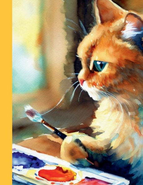 Catavaggio Blank Notebook Journal: Blank & Unlined