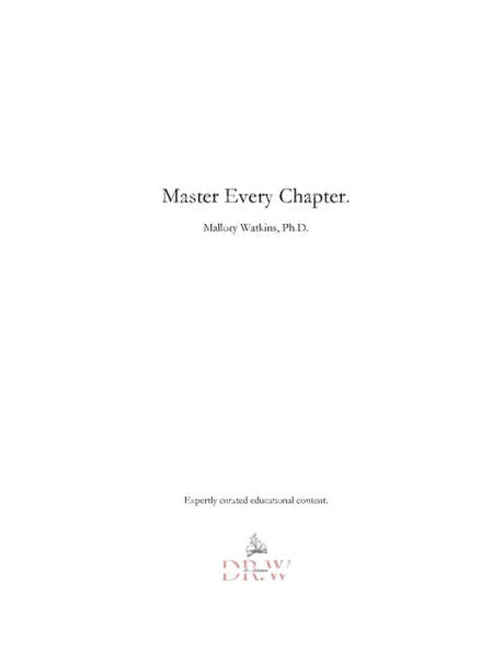 Master Every Chapter.: 14- day guide to developing a research study topic.